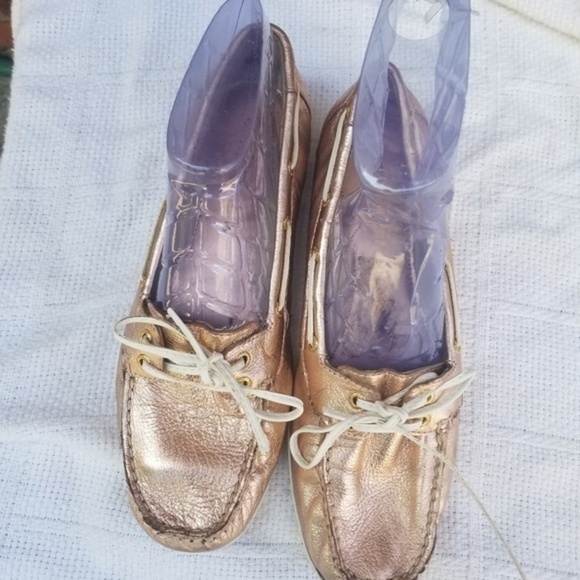Sperry rosegold leather‎ topside 9.5 - Picture 5 of 8